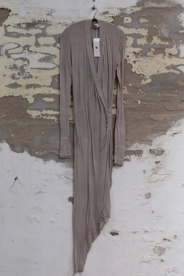 Marc Le Bihan Short Kimono T-shirt Dress 2870 2871 MLB-2871-H23-PERLE GREY (2870-H23)
